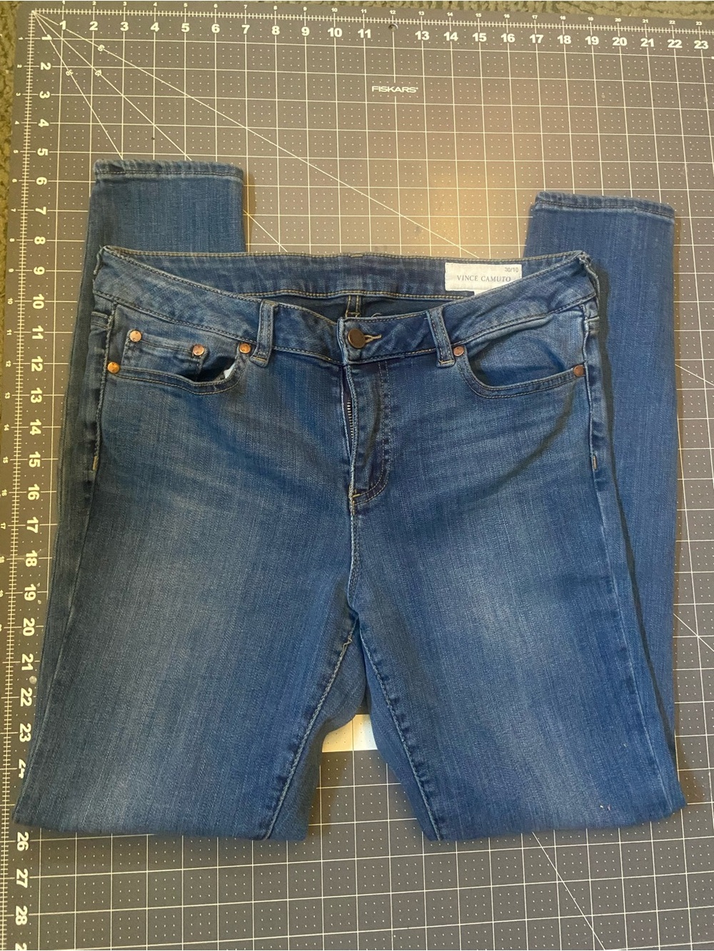 Vince Camuto Women's Dark Blue Skinny Jeans 10/30